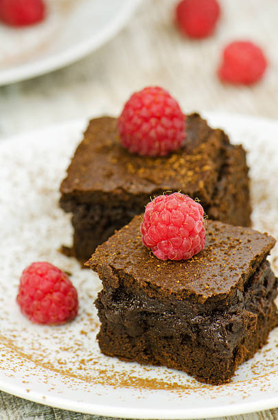 Brownies stock photo