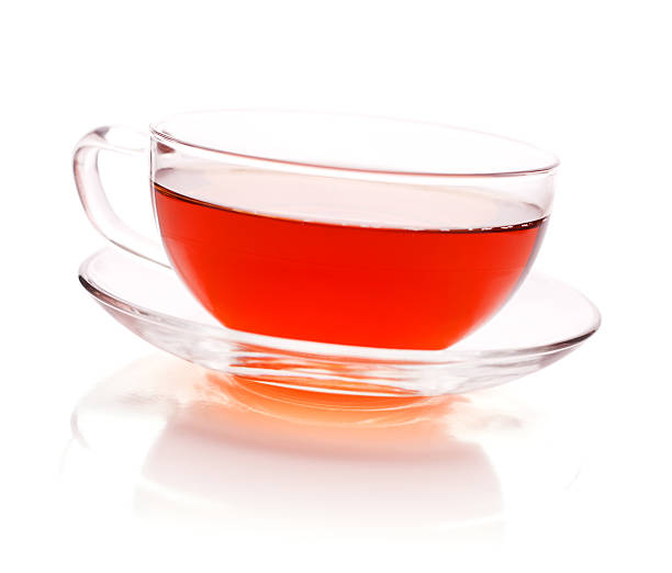 istock Glass cup of black tea 513989189