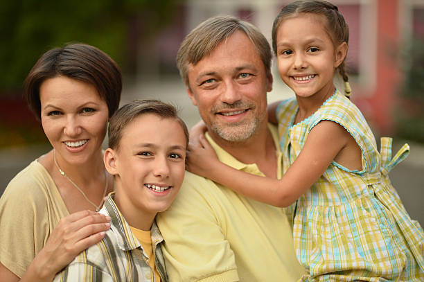 istock Family resting in  summer park 513990710