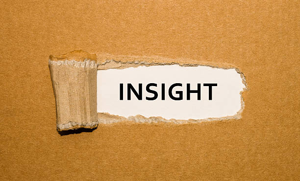 istock The word Insight appearing behind torn brown paper. 513992710