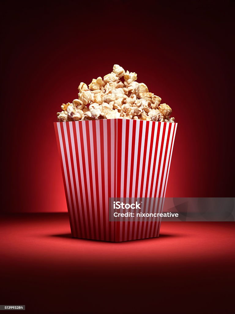 Kino POPCORN BOX-Stock-Bilder - Lizenzfrei Popcorn Stock-Foto