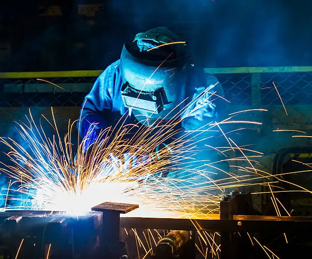 Photo of welder Industrial