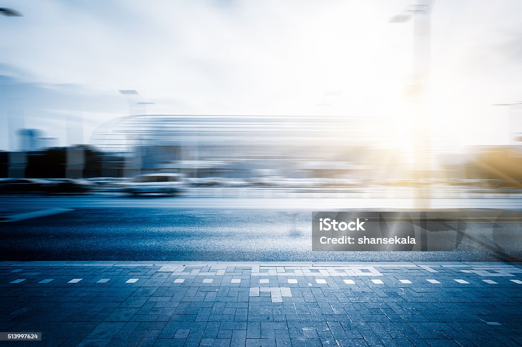 empty street empty street, city in china.empty street, city in china. Abstract Stock Photo