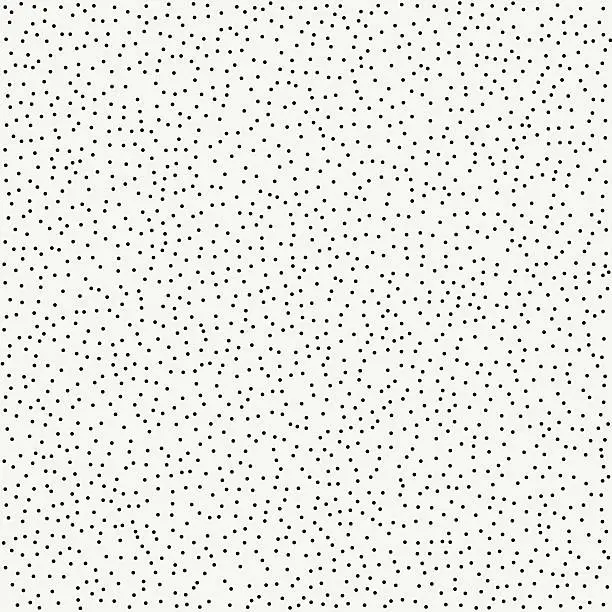 Vector illustration of Pattern with dotted circle. Graphic texture with randomly disposed spots.