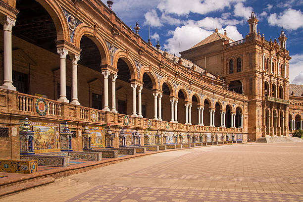 istock Plaza de Espana, Seville 514000324