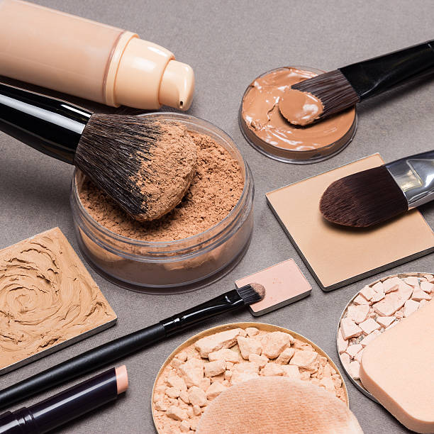 istock Makeup products to even out skin tone and complexion 514001238