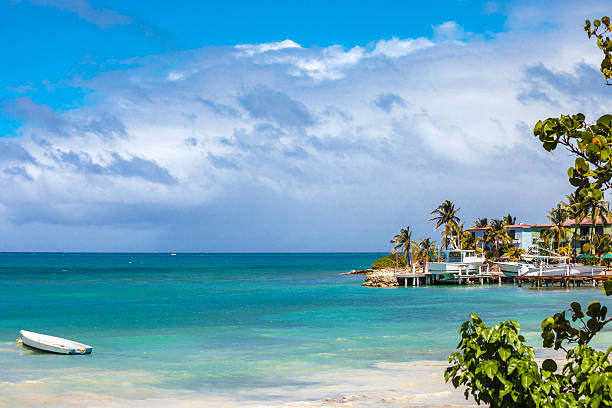 istock Caribbean coast. Antigua & Barbuda. 514002968