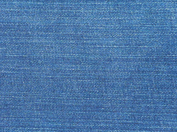 istock Vibrant blue striped jeans denim closeup 514003324