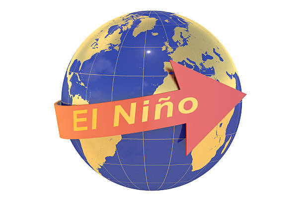 The nino concept El nino concept isolated on white background el nino stock pictures, royalty-free photos & images