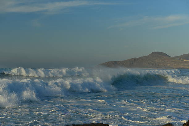 A swell from the Atlantic to Playa De Las Canteras.