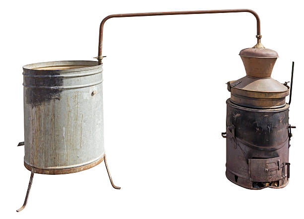 istock Copper boiler used to brandy 514030973