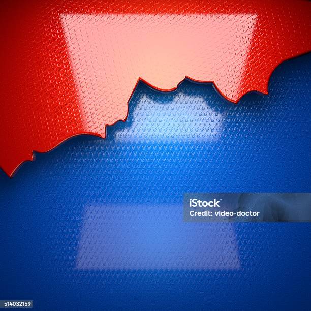 Red And Blue Metal Background Stock Photo - Download Image Now - Alloy, Aluminum, Art