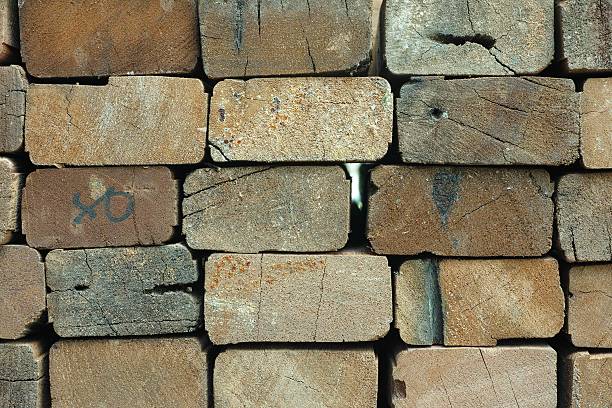 Woodworking sawmill. Cutting pine logs on the sawmill processing. Timber industry