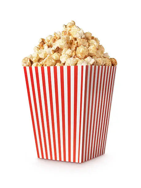 Photo of Movie popcorn verticle shot