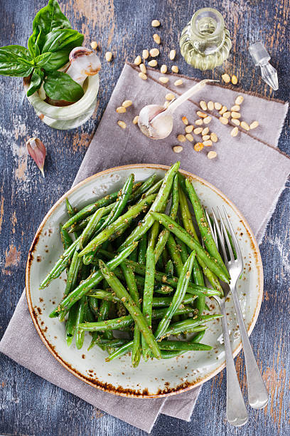 istock green salad green beans with pesto 514050952