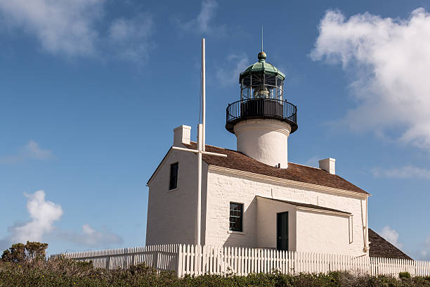 istock Old Point Loma Lighthouse on a Cloudy Day 514051352
