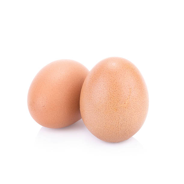 istock Close up of an egg isolated on white background 514053826