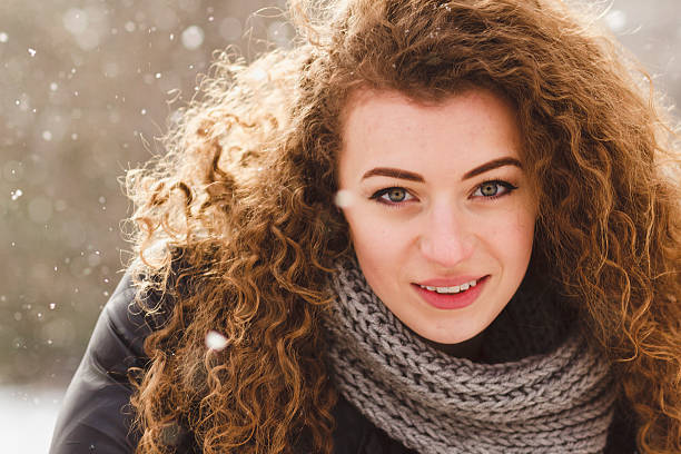 istock Curly girl in park 514054494