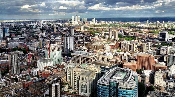 istock East London skyline in July 2013 514058750