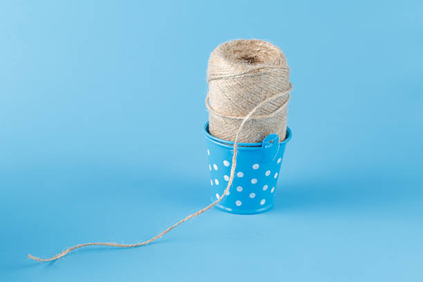 istock natural twine in blue bucked 514061452