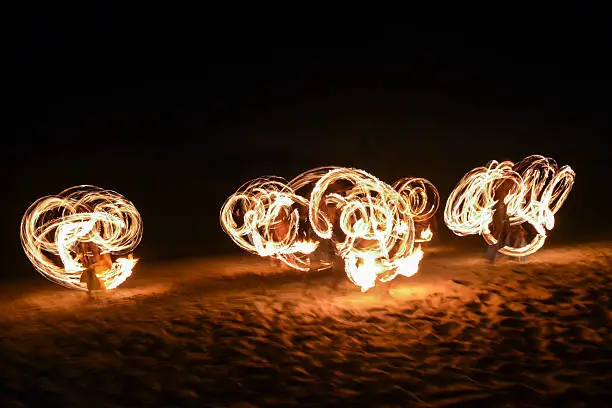 Photo of Fire show in Nadi, Fiji