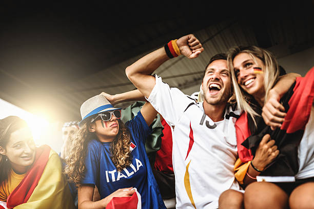 istock deutsch supporter at the soccer stadium 514067490