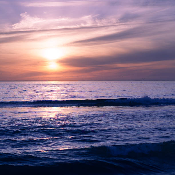 istock Toned image of ocean and sunset 514068782