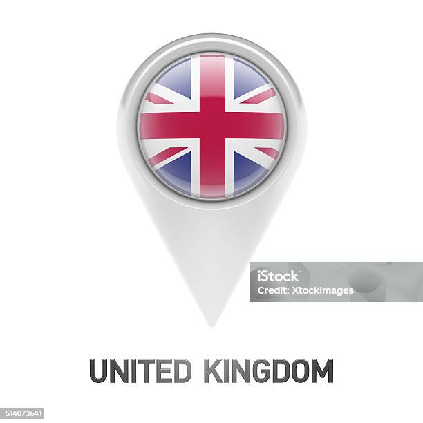 United Kingdom Flag Icon Stock Photo - Download Image Now - British Culture, British Flag, Cartography