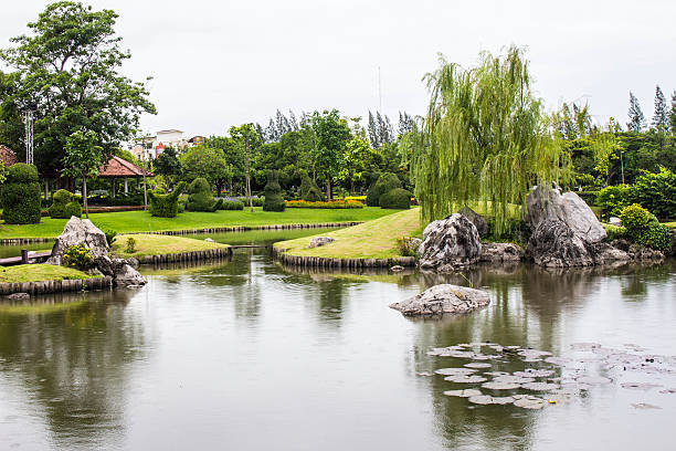 istock Pond in the park 514075535