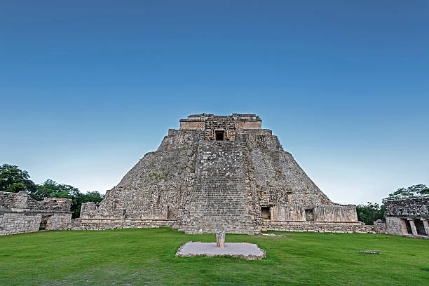 istock Uxmal Pyramid of the Magician Mexico 514078803