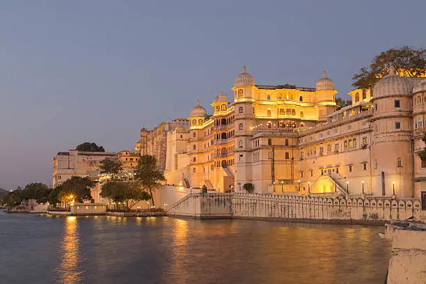 Photo of Udaipur City Palace in Rajasthan state of India