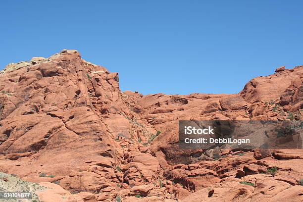 Red Rock Canyon Nevada Stock Photo - Download Image Now - Blue, Cactus, Canyon