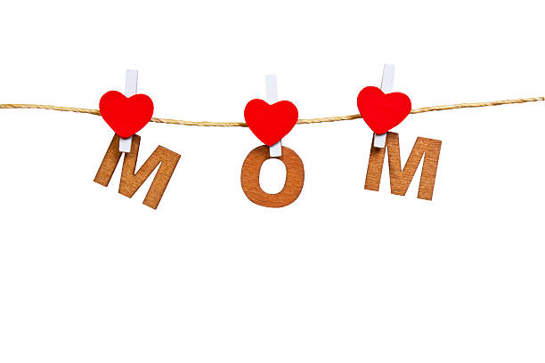 istock wood letters and heart forming  mom 514106374
