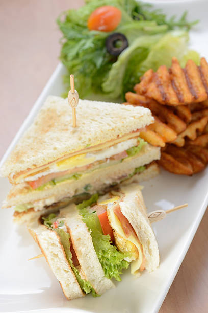 istock Club Sandwich With Grilled Chicken 514106712