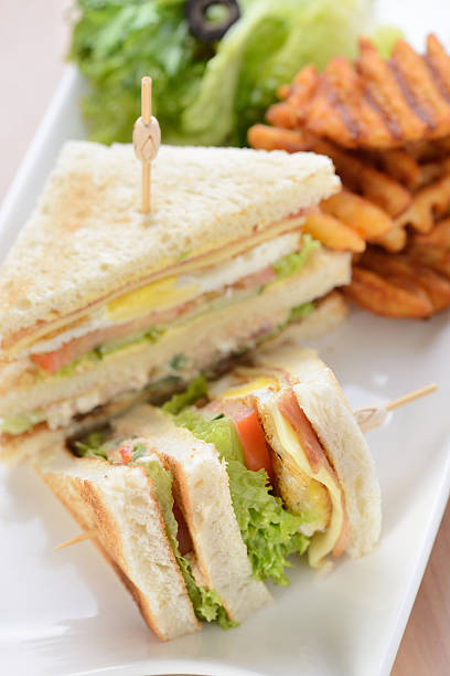 istock Club sandwich on toasted 514107038