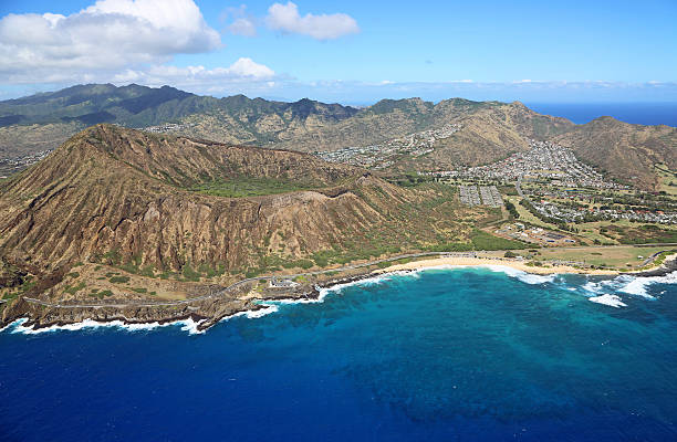 istock Koko crater and Sandy Beach 514107672