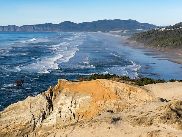 istock Cape Kiwanda View From Sand Dune Surf Pacific City Oregon 514108838