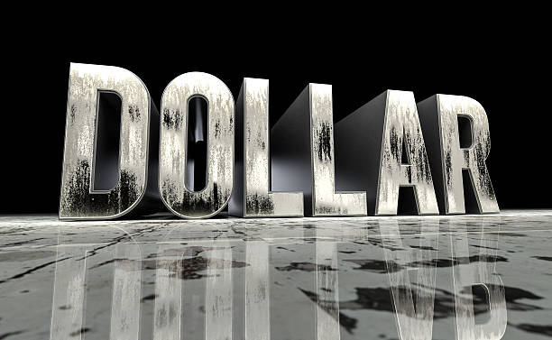 istock Dollar word in metal type 514115156
