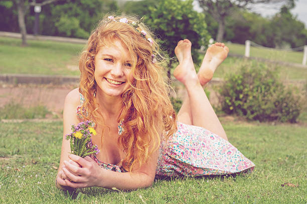 istock Beautiful Redhead in nature 514118324