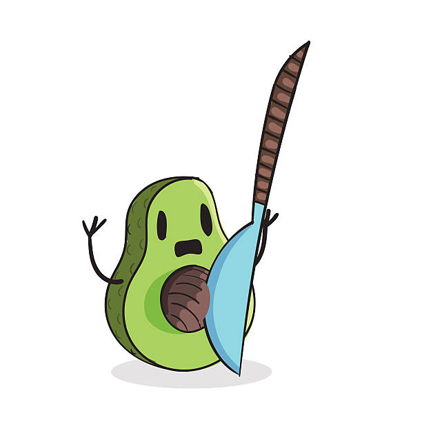 70+ Surprised Cartoon Avocado Stock Photos, Pictures & Royalty-Free ...