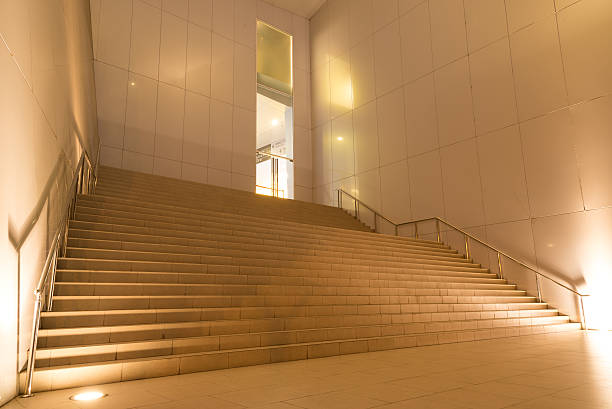 istock Way down the ladder in the tunnel 514118846