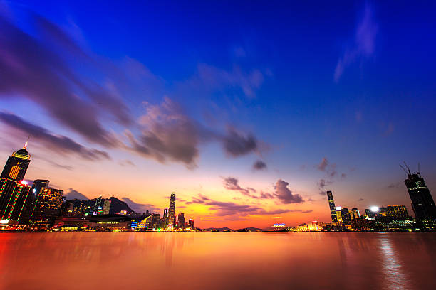 istock China Hong Kong Victoria harbor sunset 514119360