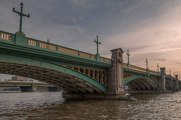 istock River Thames and Southwark Bridge at sunset 514133295