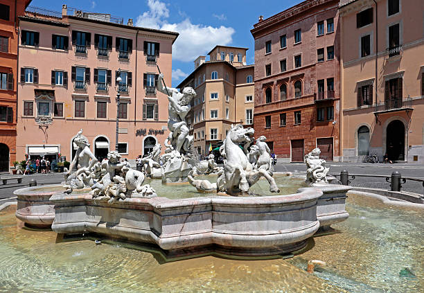 istock Fountain of Neptune, Piazza Navona, Rome, Italy 514134837