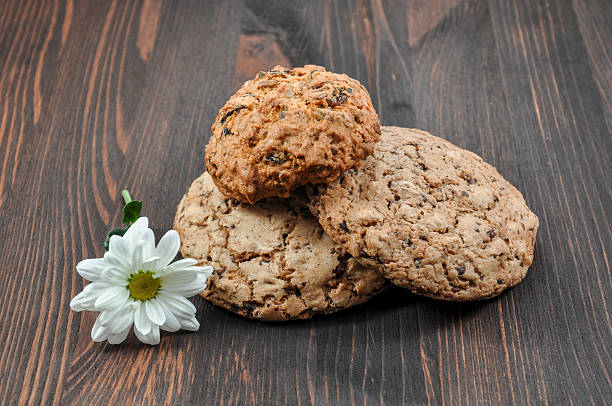 istock chocolate chip cookies on rustic wooden table 514149486