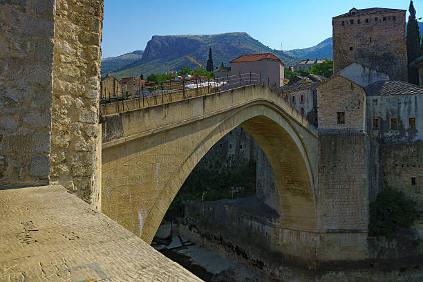 istock Old City and Old Bridge (Stari Most), Mostar 514158600