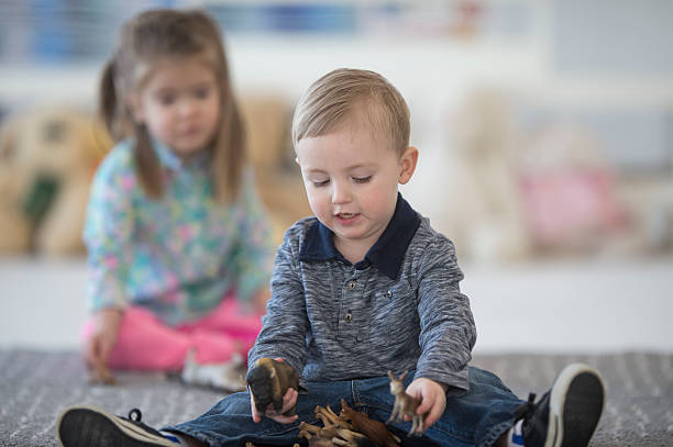 istock Playing Together in Preschool 514161192