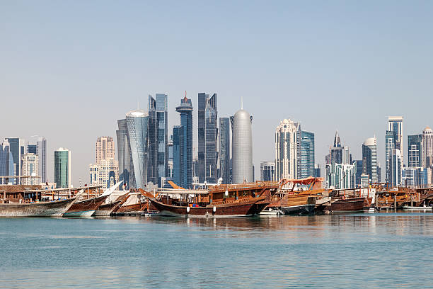 istock Doha city skyline, Qatar 514161338