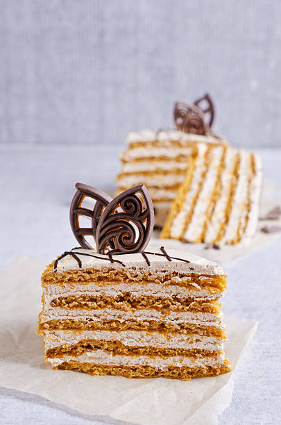 istock Slices of homemade cake 514162484