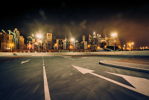 Dubai Skyline nightshot